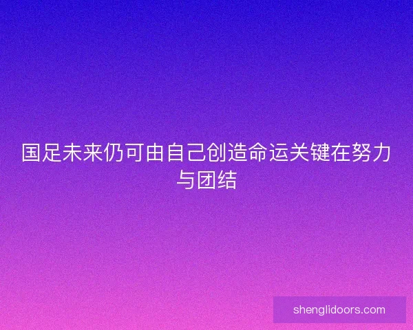 国足未来仍可由自己创造命运关键在努力与团结 国足未来仍可由自己创造命运关键在努力与团结